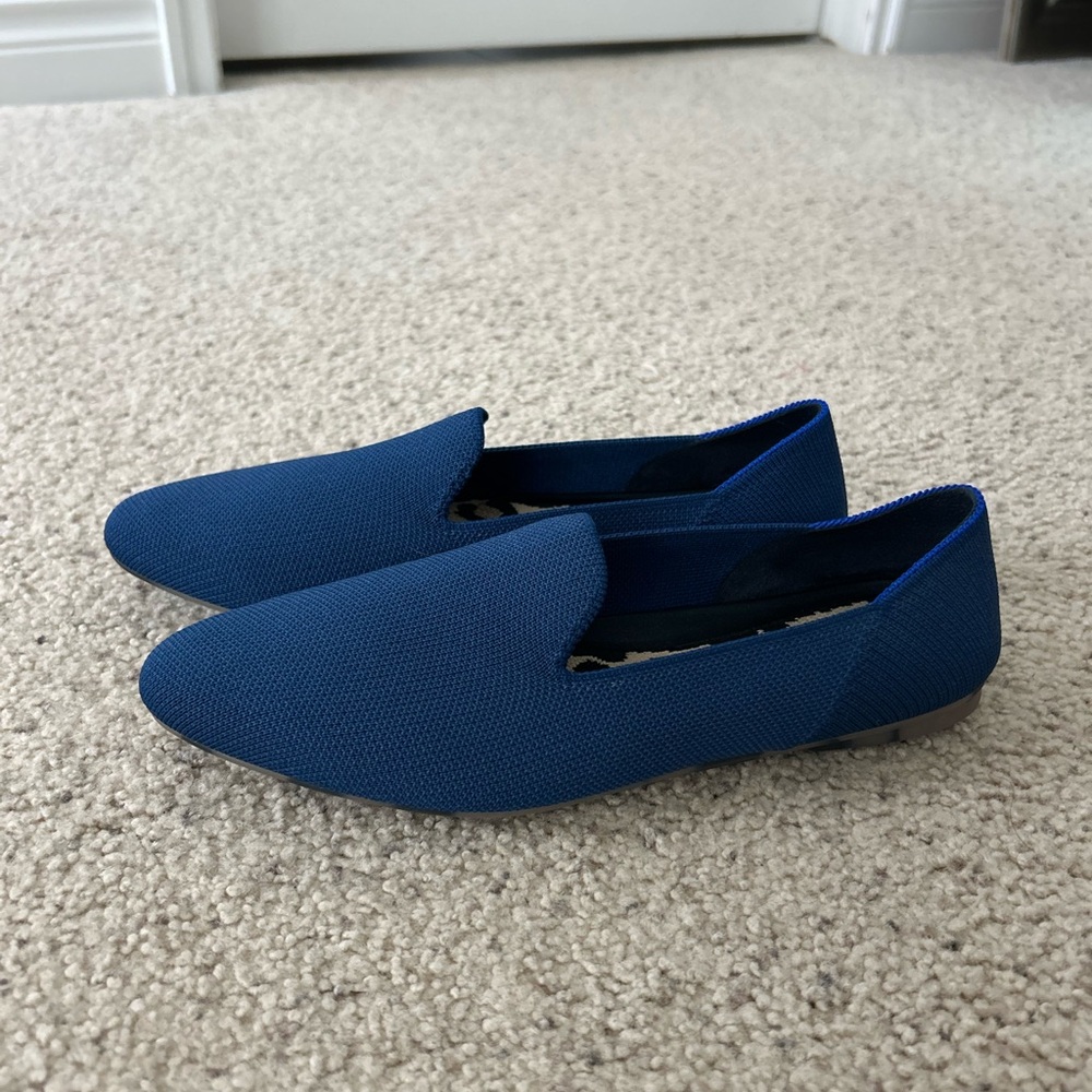 Rothy's Blue The Almond Loafers
